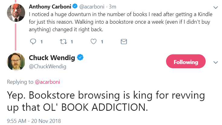 How to build a brand: Chuck Wendig tweet