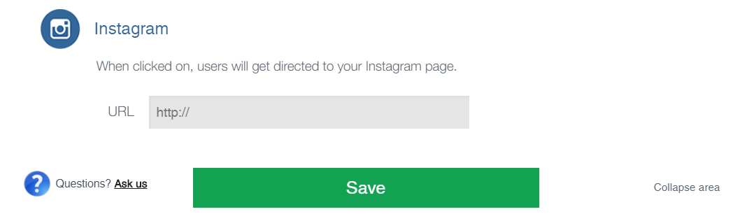 Connecting your Instagram account.