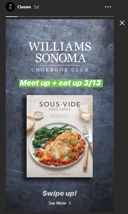 Instagram Insights William Sonoma