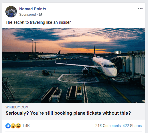 nomad points - Facebook Ads guide